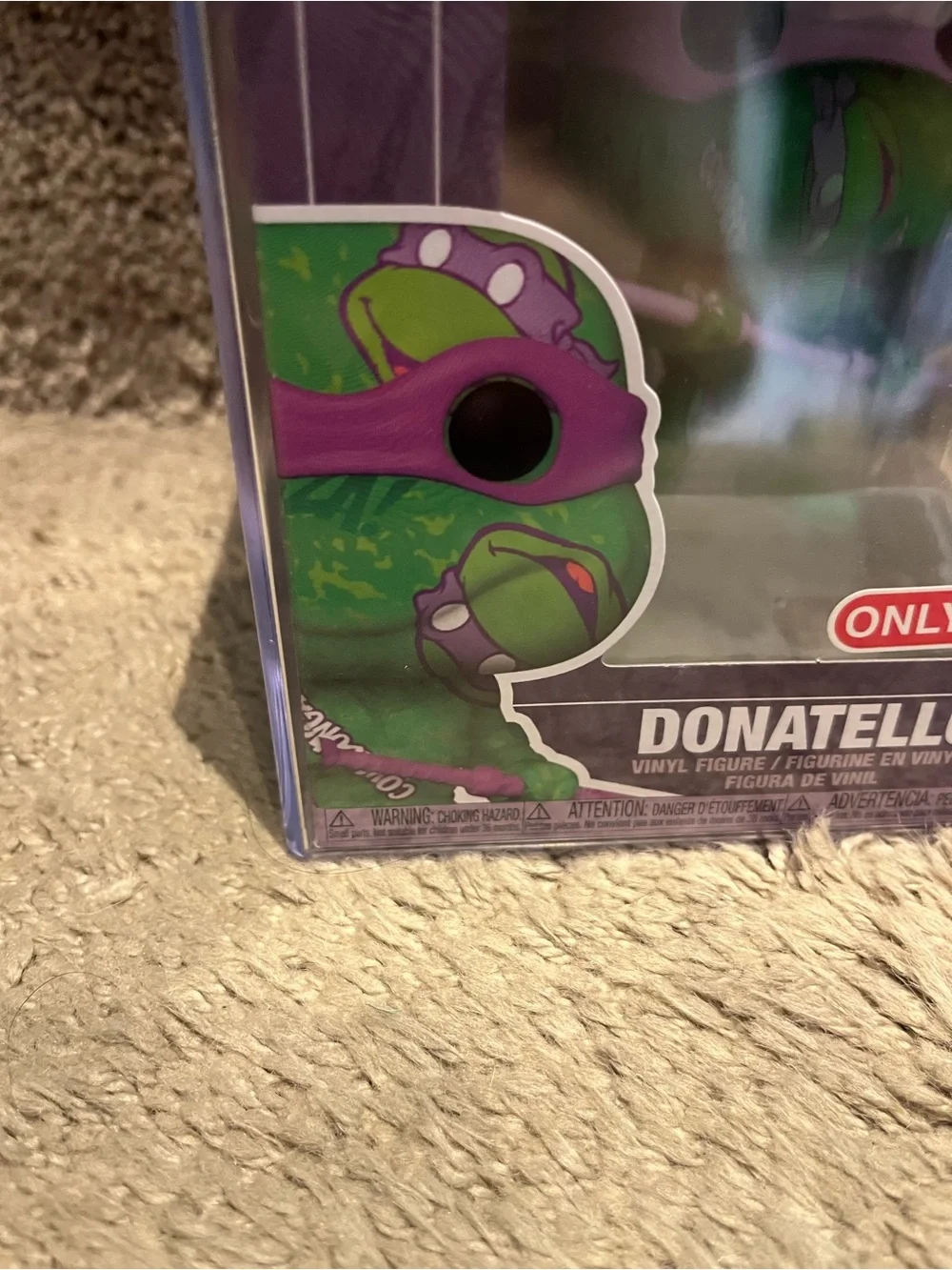 Funko Pop Art Series Donatello #55 Teenage Mutant Ninja Turtles New w/ hard case